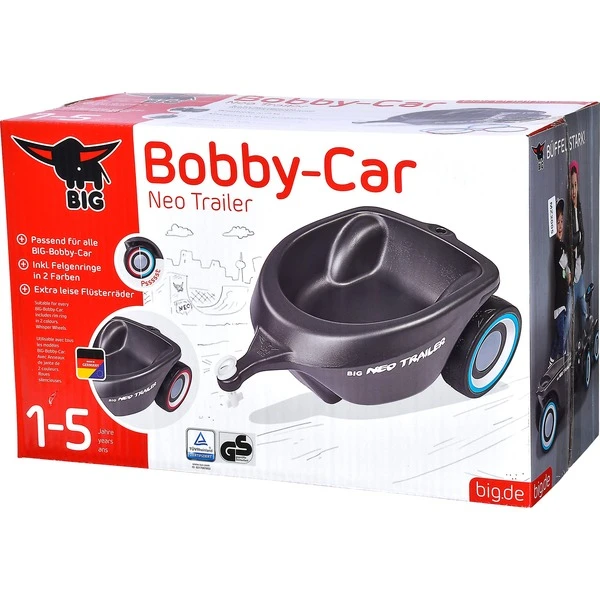 BIG Bobby-Car-Neo Trailer Anthrazit, Kinderfahrzeug 12 BIG Bobby-Car-Neo Trailer Anthrazit, Kinderfahrzeug – Bild 12