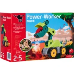 BIG Power-Worker Mini Dino T-Rex, Spielfahrzeug -Trendiger Spielzeugladen BIG Power Worker Mini Dino T Rex Spielfahrzeug@@1788625 4