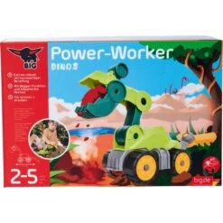 BIG Power-Worker Mini Dino T-Rex, Spielfahrzeug -Trendiger Spielzeugladen BIG Power Worker Mini Dino T Rex Spielfahrzeug@@1788625 5