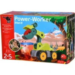 BIG Power-Worker Mini Dino T-Rex, Spielfahrzeug -Trendiger Spielzeugladen BIG Power Worker Mini Dino T Rex Spielfahrzeug@@1788625 6