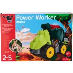 BIG Power-Worker Mini Dino Triceratops, Spielfahrzeug -Trendiger Spielzeugladen BIG Power Worker Mini Dino Triceratops Spielfahrzeug@@1788624 2
