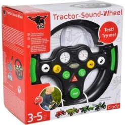 BIG Tractor-Sound-Wheel, Räder-Set -Trendiger Spielzeugladen BIG Tractor Sound Wheel R der Set@@1ssifb2p 4