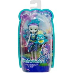 Enchantimals Enchantimals Patter Peacock & Flap, Puppe -Trendiger Spielzeugladen Enchantimals Enchantimals Patter Peacock Flap Puppe@@1ssmea29 6