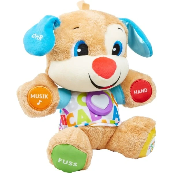 Fisher Price Fisher-Price Lernspaß Hündchen, Kuscheltier 1 Fisher Price Fisher-Price Lernspaß Hündchen, Kuscheltier