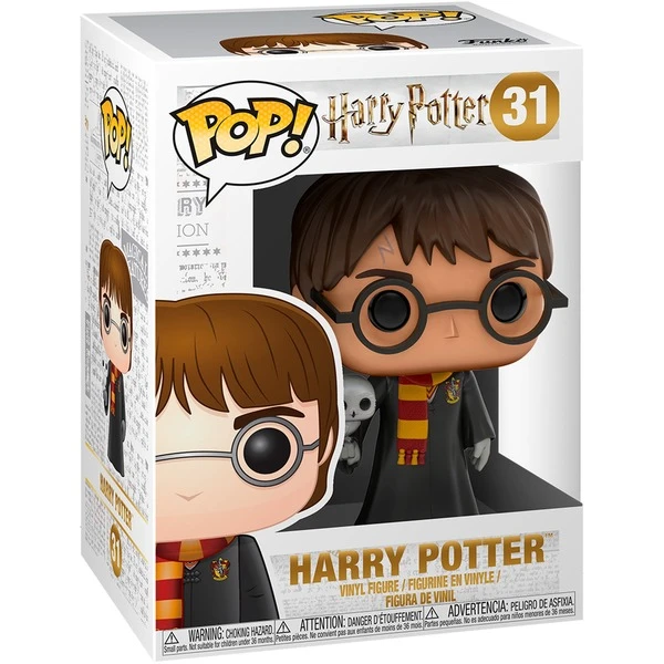 Funko POP! Harry Potter - Harry Potter Mit Hedwig, Spielfigur 2 Funko POP! Harry Potter - Harry Potter Mit Hedwig, Spielfigur – Bild 2