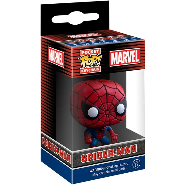 Funko POP! Schlüsselanhänger Marvel - Spider-Man, Spielfigur 2 Funko POP! Schlüsselanhänger Marvel - Spider-Man, Spielfigur – Bild 2