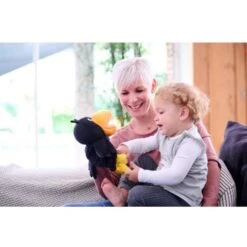 HABA Handpuppe Rabe Theo, Spielfigur -Trendiger Spielzeugladen HABA Handpuppe Rabe Theo Spielfigur@@1912921 3