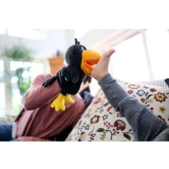 HABA Handpuppe Rabe Theo, Spielfigur -Trendiger Spielzeugladen HABA Handpuppe Rabe Theo Spielfigur@@1912921 6