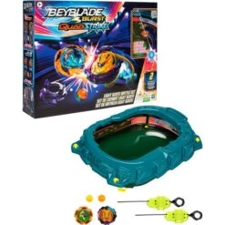 Hasbro Beyblade Burst QuadStrike Light Ignite Battle Set, Geschicklichkeitsspiel -Trendiger Spielzeugladen Hasbro Beyblade Burst QuadStrike Light Ignite Battle Set Geschicklichkeitsspiel@@100022838 4