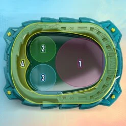 Hasbro Beyblade Burst QuadStrike Light Ignite Battle Set, Geschicklichkeitsspiel -Trendiger Spielzeugladen Hasbro Beyblade Burst QuadStrike Light Ignite Battle Set Geschicklichkeitsspiel@@100022838 6