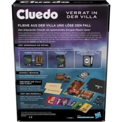 Hasbro Cluedo Verrat In Der Villa, Brettspiel -Trendiger Spielzeugladen Hasbro Cluedo Verrat in der Villa Brettspiel@@1858539 3