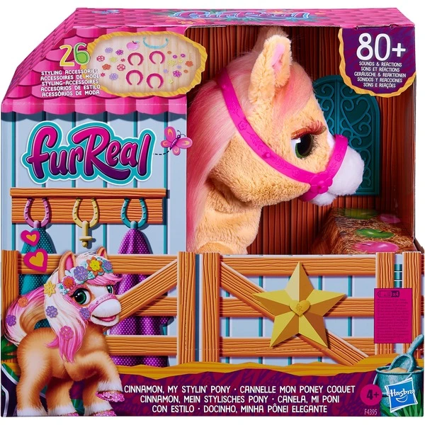 Hasbro FurReal Cinnamon My Stylin Pony, Kuscheltier 3 Hasbro FurReal Cinnamon My Stylin Pony, Kuscheltier – Bild 3
