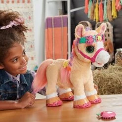 Hasbro FurReal Cinnamon My Stylin Pony, Kuscheltier 17 Hasbro FurReal Cinnamon My Stylin Pony, Kuscheltier -Trendiger Spielzeugladen Hasbro FurReal Cinnamon My Stylin Pony Kuscheltier@@1852765 8