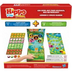 Hasbro Hippo Flipp Junior, Brettspiel -Trendiger Spielzeugladen Hasbro Hippo Flipp Junior Brettspiel@@1893995 3