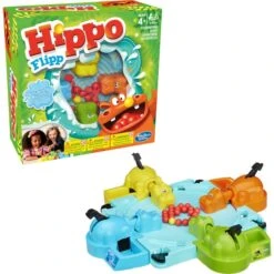 Hasbro Hippo Flipp, Geschicklichkeitsspiel -Trendiger Spielzeugladen Hasbro Hippo Flipp Geschicklichkeitsspiel@@1sgha01v 2