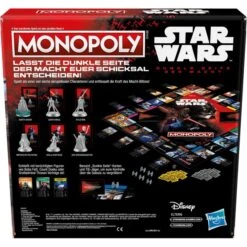 Hasbro Monopoly Dark Side, Brettspiel -Trendiger Spielzeugladen Hasbro Monopoly Dark Side Brettspiel@@1871524 5