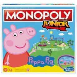 Hasbro Monopoly Junior: Peppa Wutz, Brettspiel -Trendiger Spielzeugladen Hasbro Monopoly Junior Peppa Wutz Brettspiel@@1824980 3