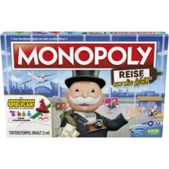 Hasbro Monopoly Reise Um Die Welt, Brettspiel -Trendiger Spielzeugladen Hasbro Monopoly Reise um die Welt Brettspiel@@1858540 2