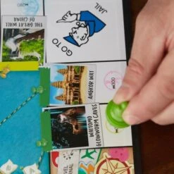 Hasbro Monopoly Reise Um Die Welt, Brettspiel -Trendiger Spielzeugladen Hasbro Monopoly Reise um die Welt Brettspiel@@1858540 6