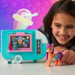 Hasbro My Little Pony Sunny Starscout Smoothie Truck, Spielfahrzeug -Trendiger Spielzeugladen Hasbro My Little Pony Sunny Starscout Smoothie Truck Spielfahrzeug@@1894048 5