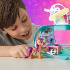 Hasbro My Little Pony Sunny Starscout Smoothie Truck, Spielfahrzeug -Trendiger Spielzeugladen Hasbro My Little Pony Sunny Starscout Smoothie Truck Spielfahrzeug@@1894048 7