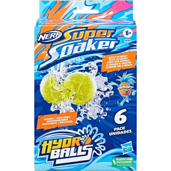 Hasbro Nerf Super Soaker Hydro Balls 6er-Pack, Wasserspielzeug 3 Hasbro Nerf Super Soaker Hydro Balls 6er-Pack, Wasserspielzeug – Bild 3