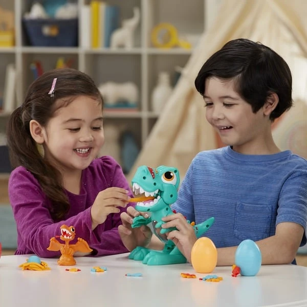 Hasbro Play-Doh Dino Crew Gefräßiger Tyrannosaurus, Kneten 13 Hasbro Play-Doh Dino Crew Gefräßiger Tyrannosaurus, Kneten – Bild 13