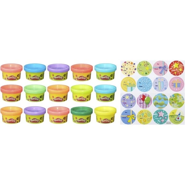 Hasbro Play-Doh Partyknete Mit Stickern, Kneten 1 Hasbro Play-Doh Partyknete Mit Stickern, Kneten