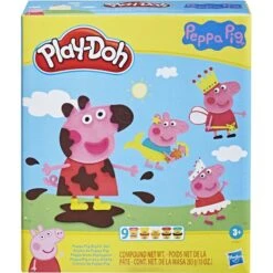 Hasbro Play-Doh Peppa Wutz Stylingset, Kneten -Trendiger Spielzeugladen Hasbro Play Doh Peppa Wutz Stylingset Kneten@@1716903 2