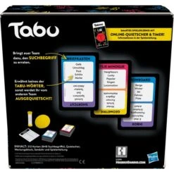 Hasbro Tabu, Partyspiel -Trendiger Spielzeugladen Hasbro Tabu Partyspiel@@1893991 3