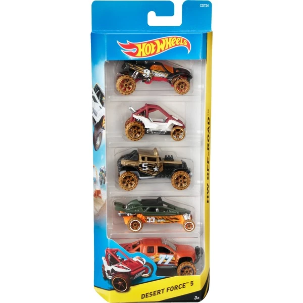 Hot Wheels 5er Geschenkset Sortiment, Spielfahrzeug 5 Hot Wheels 5er Geschenkset Sortiment, Spielfahrzeug – Bild 5