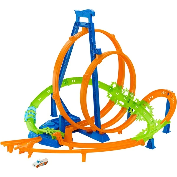 Hot Wheels Episches Crash-Rennen, Rennbahn 1 Hot Wheels Episches Crash-Rennen, Rennbahn