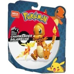 MEGA Pokémon Charmander, Konstruktionsspielzeug -Trendiger Spielzeugladen MEGA Pok mon Charmander Konstruktionsspielzeug@@1754449 5