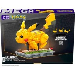 MEGA Pokémon Motion Pikachu , Konstruktionsspielzeug -Trendiger Spielzeugladen MEGA Pok mon Motion Pikachu Konstruktionsspielzeug@@1847779 5