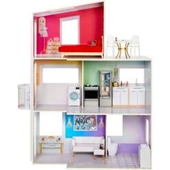 MGA Entertainment Rainbow High Townhouse, Puppenhaus -Trendiger Spielzeugladen MGA Entertainment Rainbow High Townhouse Puppenhaus@@100005417 1