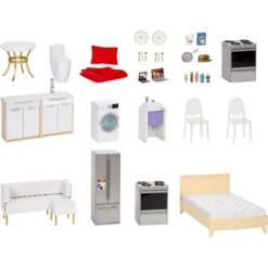 MGA Entertainment Rainbow High Townhouse, Puppenhaus -Trendiger Spielzeugladen MGA Entertainment Rainbow High Townhouse Puppenhaus@@100005417 3