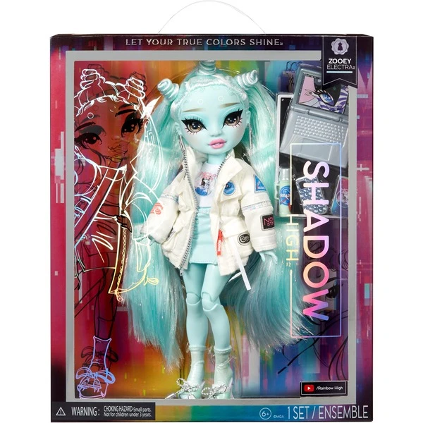 MGA Entertainment Shadow High S23 Fashion Doll - Zooey Electra, Puppe 1 MGA Entertainment Shadow High S23 Fashion Doll - Zooey Electra, Puppe