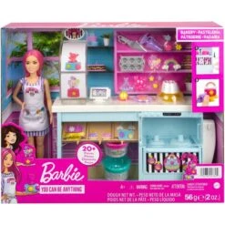 Mattel Barbie Bäckerei Spielset Mit Puppe -Trendiger Spielzeugladen Mattel Barbie B ckerei Spielset mit Puppe@@1806394 9