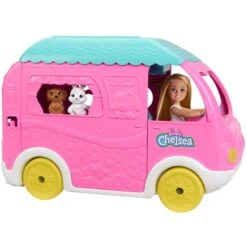 Mattel Barbie Chelsea 2-in-1 Camper, Spielfahrzeug -Trendiger Spielzeugladen Mattel Barbie Chelsea 2 in 1 Camper Spielfahrzeug@@1919784 10