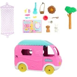 Mattel Barbie Chelsea 2-in-1 Camper, Spielfahrzeug -Trendiger Spielzeugladen Mattel Barbie Chelsea 2 in 1 Camper Spielfahrzeug@@1919784 11