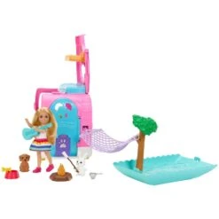 Mattel Barbie Chelsea 2-in-1 Camper, Spielfahrzeug -Trendiger Spielzeugladen Mattel Barbie Chelsea 2 in 1 Camper Spielfahrzeug@@1919784 2