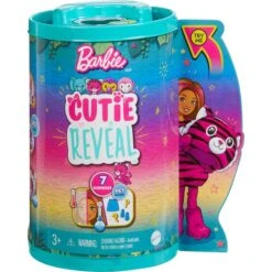 Mattel Barbie Cutie Reveal Chelsea Jungle Series - Tiger, Puppe -Trendiger Spielzeugladen Mattel Barbie Cutie Reveal Chelsea Jungle Series Tiger Puppe@@1888845 8