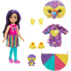 Mattel Barbie Cutie Reveal Chelsea Jungle Series - Tukan, Puppe -Trendiger Spielzeugladen Mattel Barbie Cutie Reveal Chelsea Jungle Series Tukan Puppe@@1888846 2