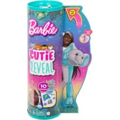 Mattel Barbie Cutie Reveal Dschungel Serie - Elefant, Puppe -Trendiger Spielzeugladen Mattel Barbie Cutie Reveal Dschungel Serie Elefant Puppe@@100024214 6