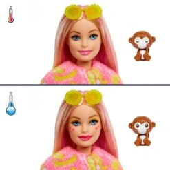 Mattel Barbie Cutie Reveal Dschungel Serie - Äffchen, Puppe -Trendiger Spielzeugladen Mattel Barbie Cutie Reveal Dschungel Serie ffchen Puppe@@100024228 4