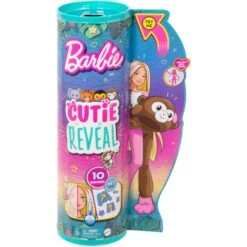 Mattel Barbie Cutie Reveal Dschungel Serie - Äffchen, Puppe -Trendiger Spielzeugladen Mattel Barbie Cutie Reveal Dschungel Serie ffchen Puppe@@100024228 5