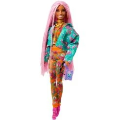 Mattel Barbie Extra Puppe Mit Pinken Flechtzöpfen -Trendiger Spielzeugladen Mattel Barbie Extra Puppe mit pinken Flechtz pfen@@1758014 1