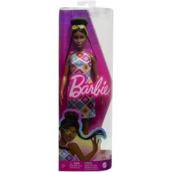 Mattel Barbie Fashionistas-Puppe Mit Dutt Und Gehäkeltem Kleid -Trendiger Spielzeugladen Mattel Barbie Fashionistas Puppe mit Dutt und geh keltem Kleid@@1919155 6