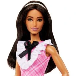 Mattel Barbie Fashionistas-Puppe Mit Schwarzem Haar Und Karokleid -Trendiger Spielzeugladen Mattel Barbie Fashionistas Puppe mit schwarzem Haar und Karokleid@@1919148 3