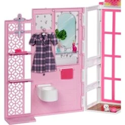 Mattel Barbie Haus Und Puppe -Trendiger Spielzeugladen Mattel Barbie Haus und Puppe@@1806320 2